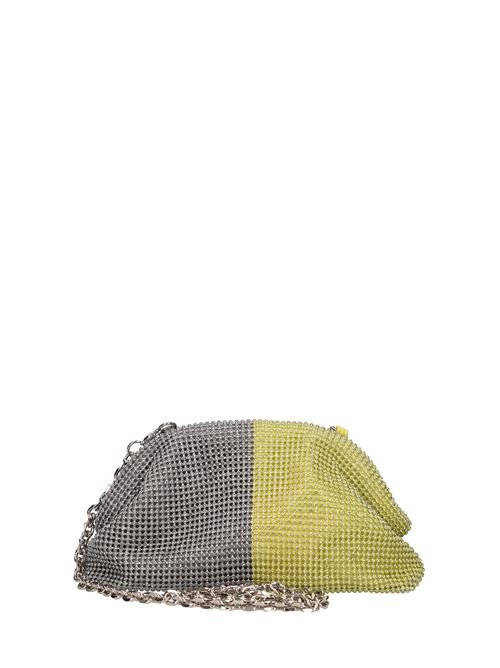Borsa in maglia metallica LA CARRIE | NIGHT STRASSGIALLO-PELTRO
